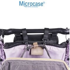 Microcase   Bebek Arabası Eşya Poşet  Çanta Malzeme  Taşıma Askısı 2 Adet- AL4535