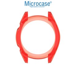 Microcase Huawei Watch GT2 46 mm Önü Açık Silikon Kılıf - Şeker Pembe