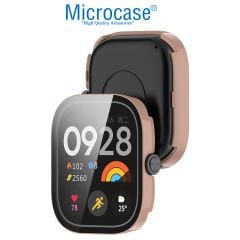 Microcase Xiaomi Redmi Watch 4   Ekran Korumalı Sert Rubber Kılıf - AL3173