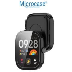 Microcase Xiaomi Redmi Watch 4   Ekran Korumalı Sert Rubber Kılıf - AL3173