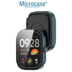 Microcase Xiaomi Redmi Watch 4   Ekran Korumalı Sert Rubber Kılıf - AL3173