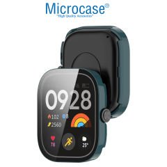 Microcase Xiaomi Redmi Watch 4   Ekran Korumalı Sert Rubber Kılıf - AL3173