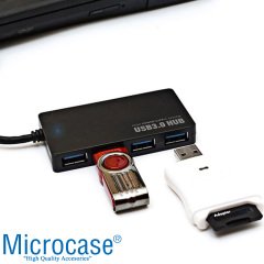 Microcase Type-C to USB 3.0 4 Port 5 GBPS Çoklayıcı Hub - AL2993