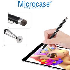 Microcase Universal Telefon Tablet iPad 2in1 Disk Uçlu Stylus Pen Dokunmatik Kalem - AL3467