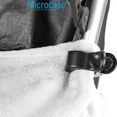 Microcase Bebek Arabası Battaniye Havlu Puset Tutucu Çok Amaçlı  Kıskaçlı Mandal -AL4537 2 Adet