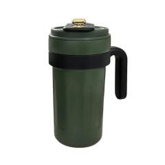 Microcase 304 Paslanmaz Çelik 700 Ml Kulplu Derece Göstergeli Termos Bardak Mug - AL5023