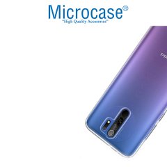 Microcase Xiaomi Redmi 9 0.2 mm İnce Soft Silikon Kılıf - Şeffaf