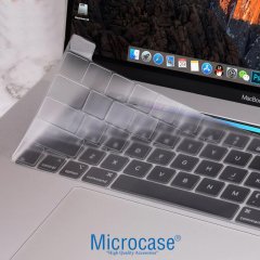 Macbook Pro 13 M1 Chip A2338 Silikon Klavye Koruması US Şeffaf