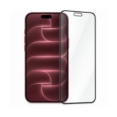 Microcase iPhone 18 Pro Max ile uyumlu Tam Kaplayan Çerçeveli Tempered Ekran Koruyucu -AL3276