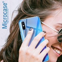 Microcase Xiaomi Redmi 9A  0.2 mm İnce Soft Silikon Kılıf - Şeffaf