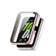 Microcase Samsung Galaxy Fit3     Ekran Korumalı Sert Rubber Kılıf - AL3173