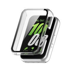 Microcase Samsung Galaxy Fit3     Ekran Korumalı Sert Rubber Kılıf - AL3173