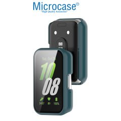 Microcase Samsung Galaxy Fit3     Ekran Korumalı Sert Rubber Kılıf - AL3173
