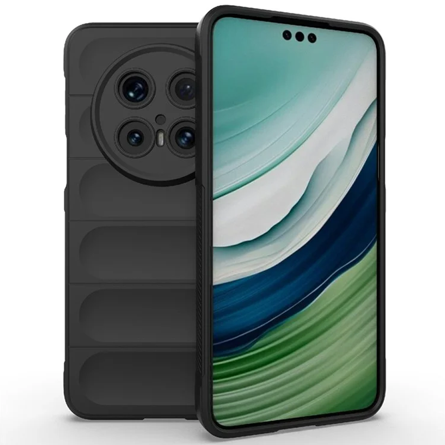 Microcase Huawei Mate 70 Pro Miami Serisi Darbeye Dayanıklı Silikon Kılıf  AL3420