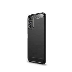 Microcase Samsung Galaxy M52 5G Brushed Silikon Kılıf - Siyah