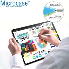 Microcase Lenovo Tab P12 TB370FU 12.7 inch Paper Like Kağıt Hissi Veren Mat Ekran Koruyucu- AL3289