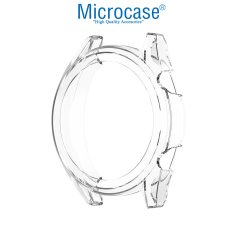 Microcase Huawei Watch GT Önü Açık Silikon Kılıf - Şeffaf