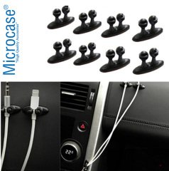 8in1 Cable Clip Araç İçi Kablo Tutucu ve Kablo Toparlayıcı Klips