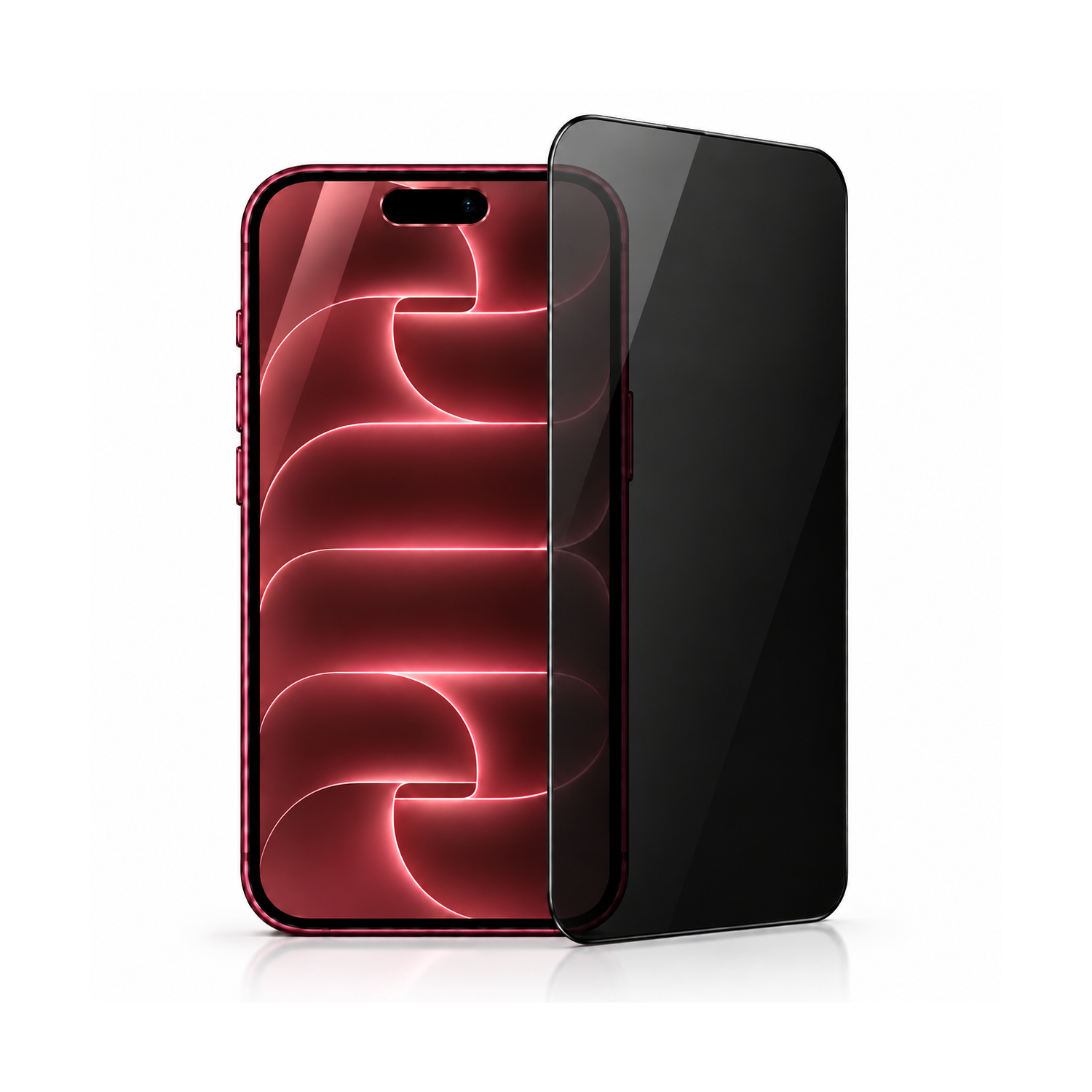 Microcase iPhone 18 Pro Max Privacy Gizlilik Filtreli Tam Kaplayan Tempered Cam-AL3125