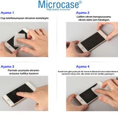 Microcase iPhone 18 Pro Max Privacy Gizlilik Filtreli Tam Kaplayan Tempered Cam-AL3125