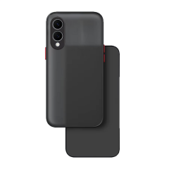 Microcase Samsung Galaxy S25 EDGE London Serisi Darbeye Dayanıklı Kılıf - Siyah AL3415