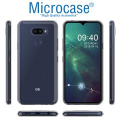 Microcase LG K40S 0.2 mm Ultra İnce Soft Silikon Kılıf - Şeffaf