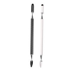 Microcase Universal Telefon Tablet iPad 3in1 Tükenmez ve Disk Uçlu Stylus Pen Dokunmatik Kalem - AL3468