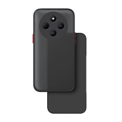 Microcase Xiaomi Redmi Poco M7 5G/Redmi 14C/Redmi 14R London Serisi Darbeye Dayanıklı Kılıf - Siyah AL3415