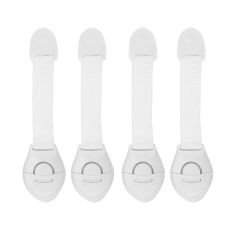 Microcase  Plastik Kendinden  Yapışkanlı Bebek Eşya Pencere  Dolap Kapı Çekmece Kilidi  -AL4542  4 Adet