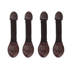 Microcase  Plastik Kendinden  Yapışkanlı Bebek Eşya Pencere  Dolap Kapı Çekmece Kilidi  -AL4542  4 Adet