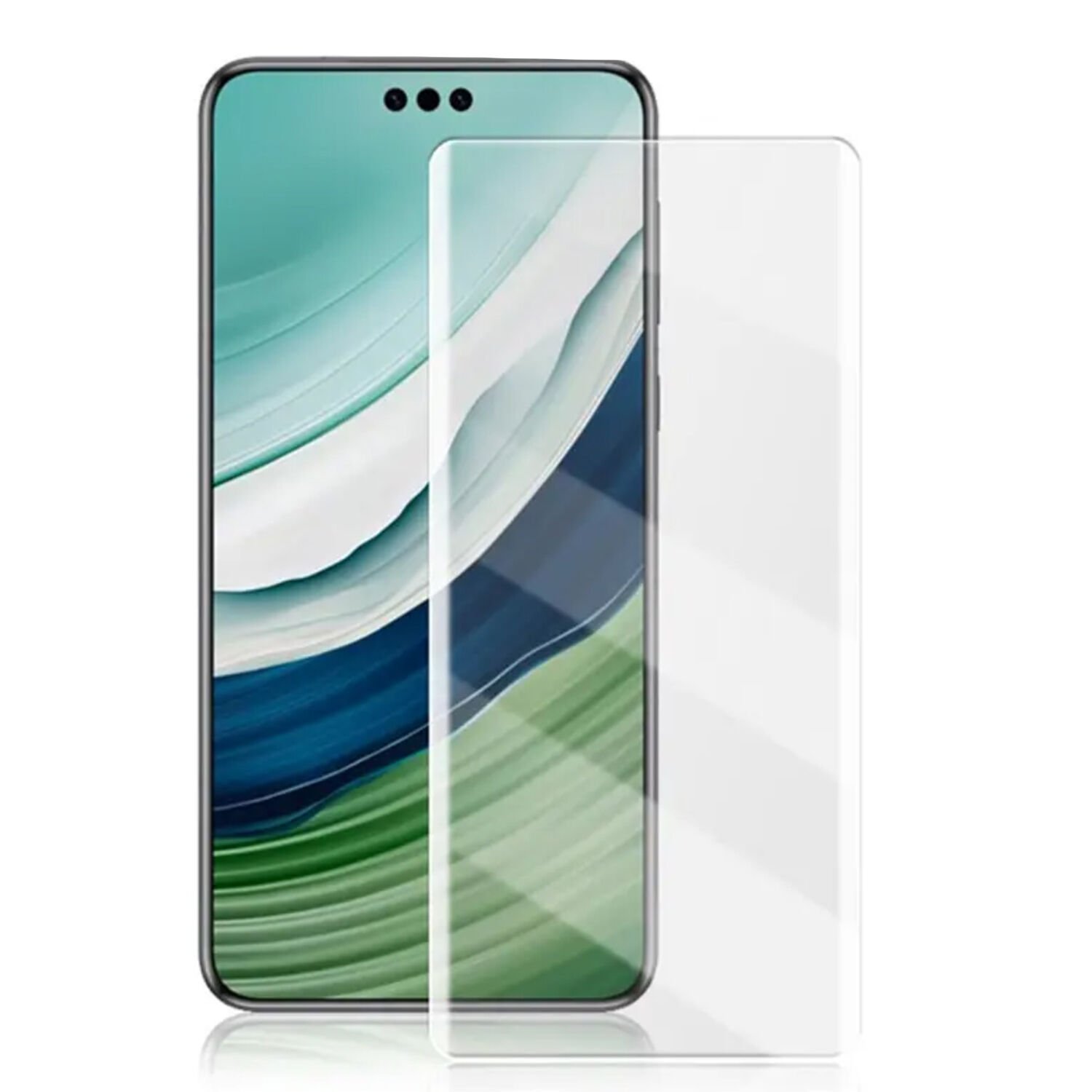 Microcase Huawei Mate 60 Pro Plus Full Ekran Koruma Curved 3D Pet Film - AL3283