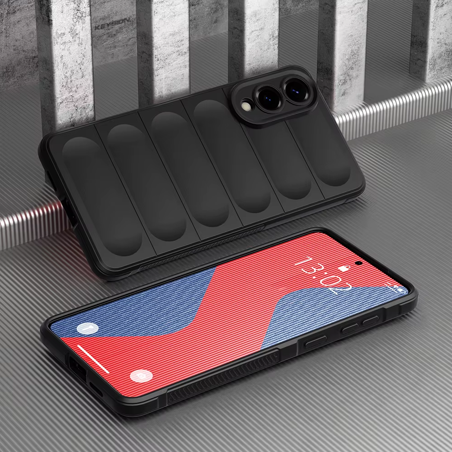Microcase Samsung Galaxy S25 EDGE Miami Serisi Darbeye Dayanıklı Silikon Kılıf AL3420