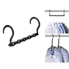 Microcase 5 Delikli Çok İşlevli Katlanabilir Askı Düzenleyici Organizer 1 Adet AL5358