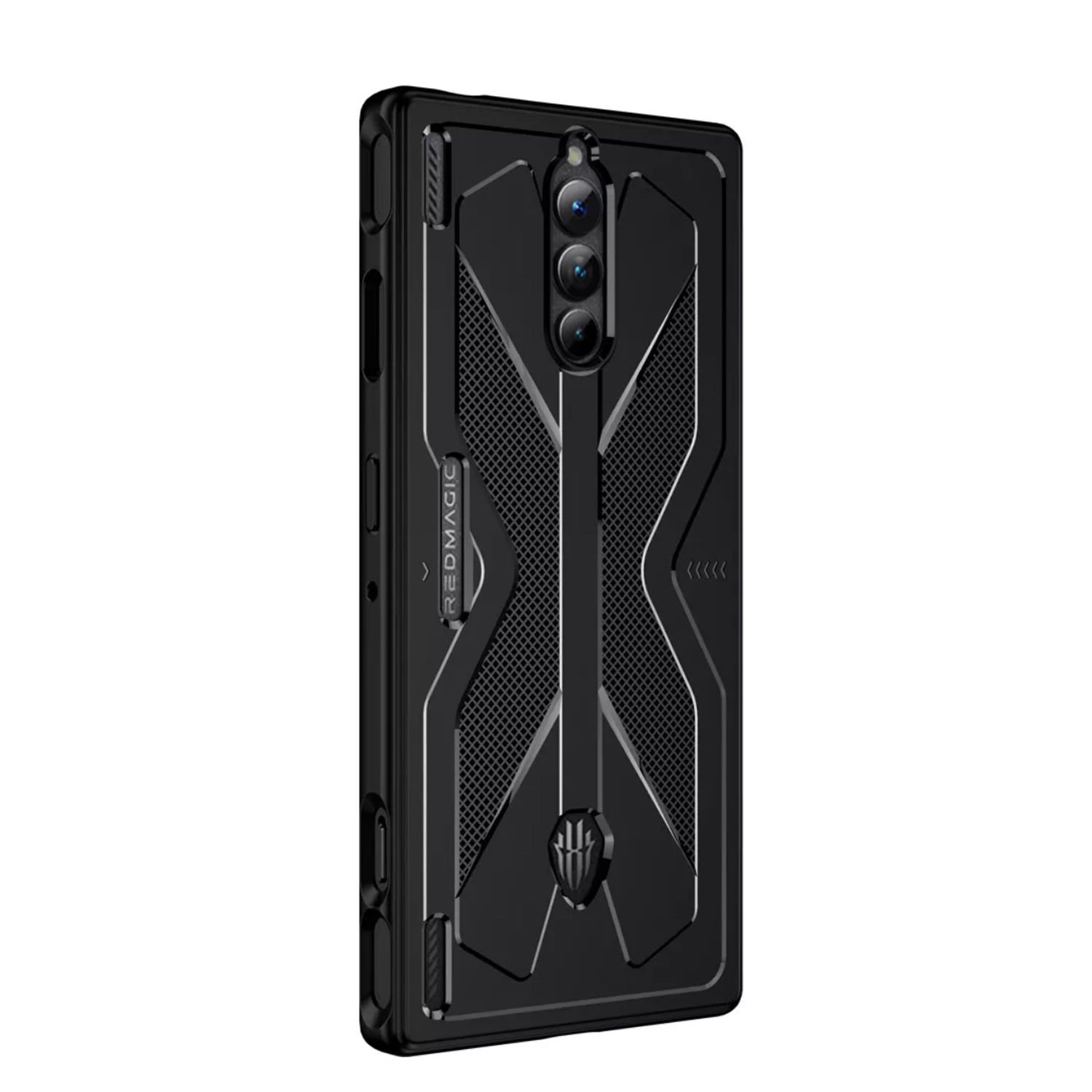 Microcase ZTE Nubia Red Magic 8S Pro / Pro Plus / 8 pro Gamepad TPU Silikon Kılıf - Siyah AL3369