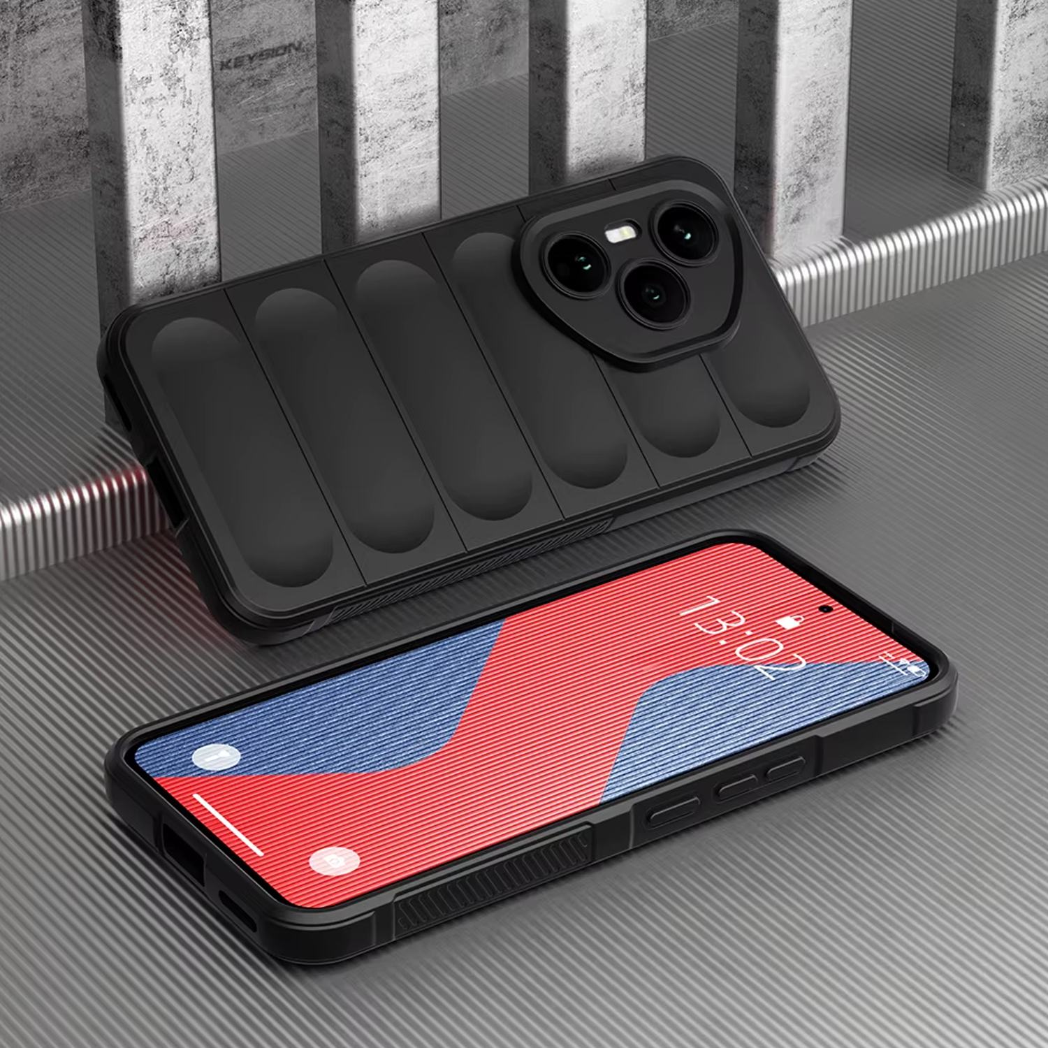 Microcase Honor 400 Pro 5G Miami Serisi Darbeye Dayanıklı Silikon Kılıf AL3420