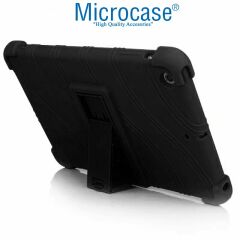 Microcase iPad Air 2 2in1 Set Standlı Silikon Kılıf + Bluetooth Klavye - AL8107