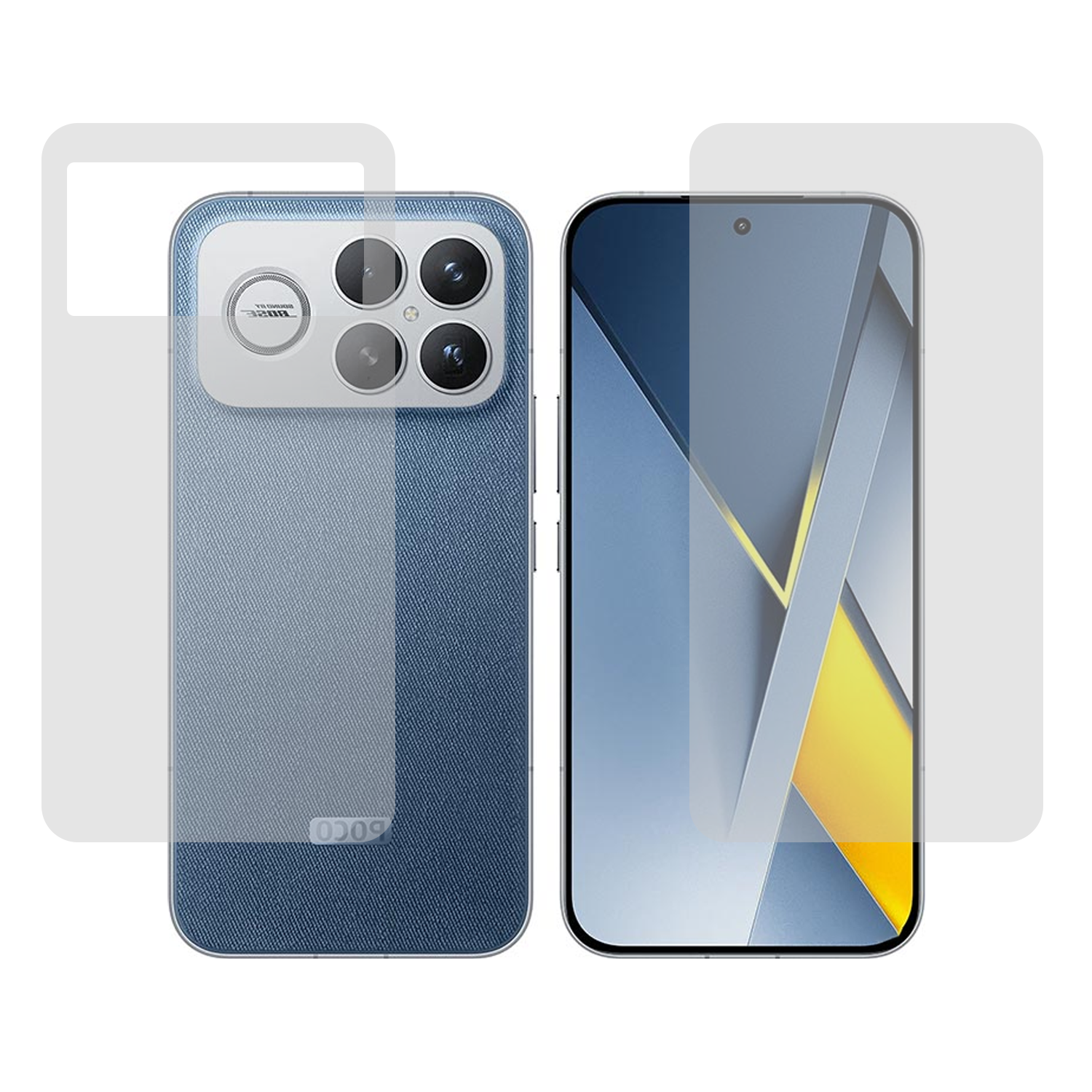 Microcase Xiaomi Poco F8 Pro/Redmi K90 Full Ön Arka Kaplama Koruma Filmi - AL3279