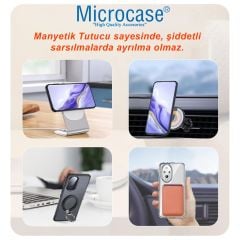 Microcase Honor Magic 6 Pro Magsafe Uyumlu Mat Yüzey Kılıf AL4967