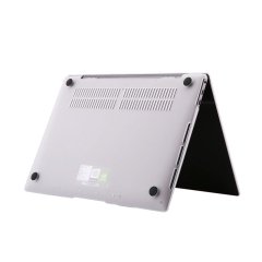 Microcase Matebook X Pro Shell Rubber Kapak Kılıf - Şeffaf