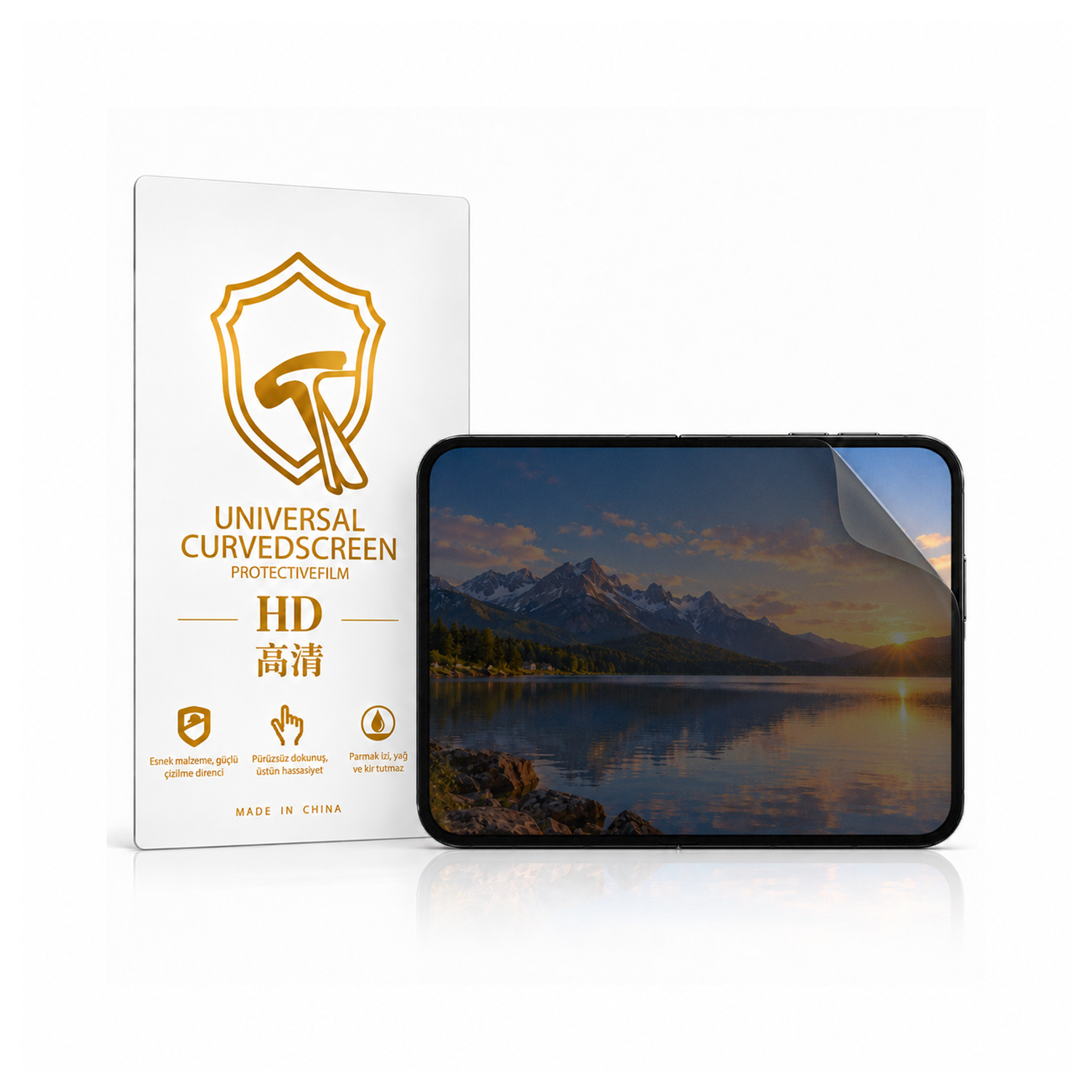 Microcase iPhone DUO ile Uyumlu Privacy Gizlilik Filtreli Hayalet Nano Ekran Koruyucu-EKM110