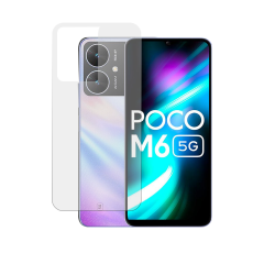 Microcase Poco M6 /Xiaomi Redmi 13C 5G Full Arka Kaplama Koruma Filmi -AL3281