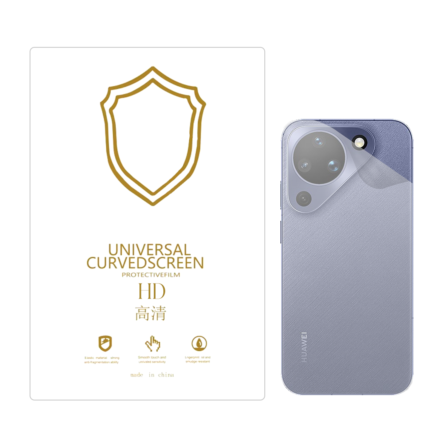 Microcase Huawei Pura 90 ile Uyumlu Full Tpu Nano Arka Ekran Koruma Filmi - EKM102