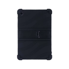 Microcase Lenovo Tab TB311FU 2025 10.1 Tablet için Standlı Silikon Kılıf - AL3309 Siyah