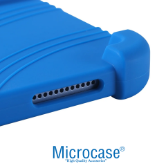 Microcase Lenovo Tab TB311FU 2025 10.1 Tablet için Standlı Silikon Kılıf - AL3309 Siyah