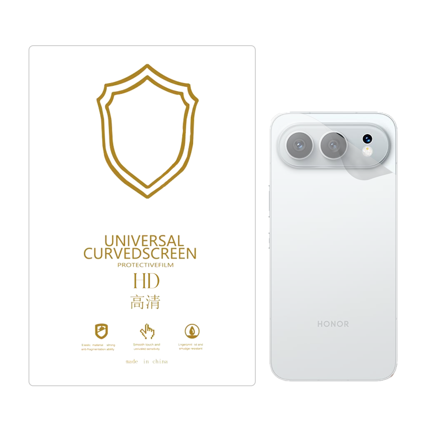 Microcase Honor 500 ile Uyumlu Full Tpu Nano Arka Ekran Koruma Filmi - EKM102