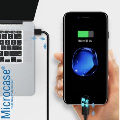 iPhone iPad Lightning USB Şarj ve Data Kablosu 1 Metre Siyah