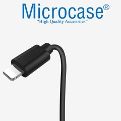 iPhone iPad Lightning USB Şarj ve Data Kablosu 1 Metre Siyah