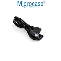 Microcase Mini USB Data Şarj Kablosu Kamera Mp3 Mp4 Ps3 Radyo Navigasyon Şarj Kablosu Piramit Uç 100CM AL4782