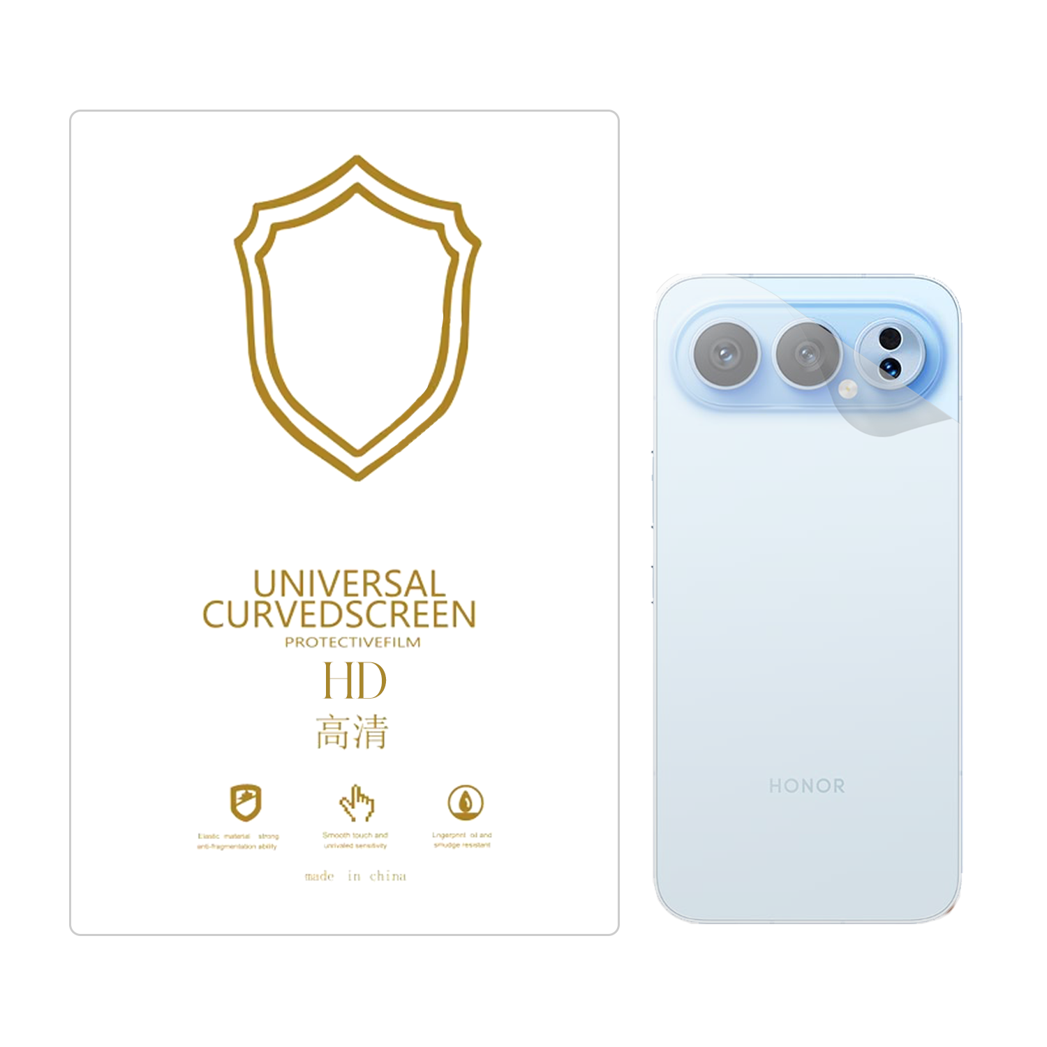 Microcase Honor 500 Pro  ile Uyumlu Full Tpu Nano Arka Ekran Koruma Filmi - EKM102