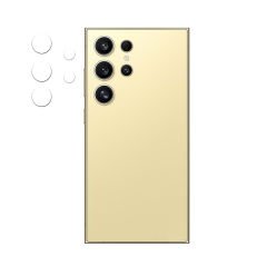 Microcase Samsung S24 Ultra  Kamera Camı Lens Koruyucu Nano Esnek Film-AL3400